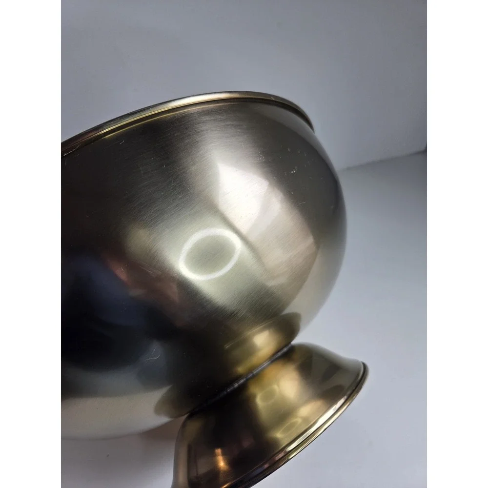 Williams Sonoma Gold Party Tub Bowl‎ Server XL 14.5